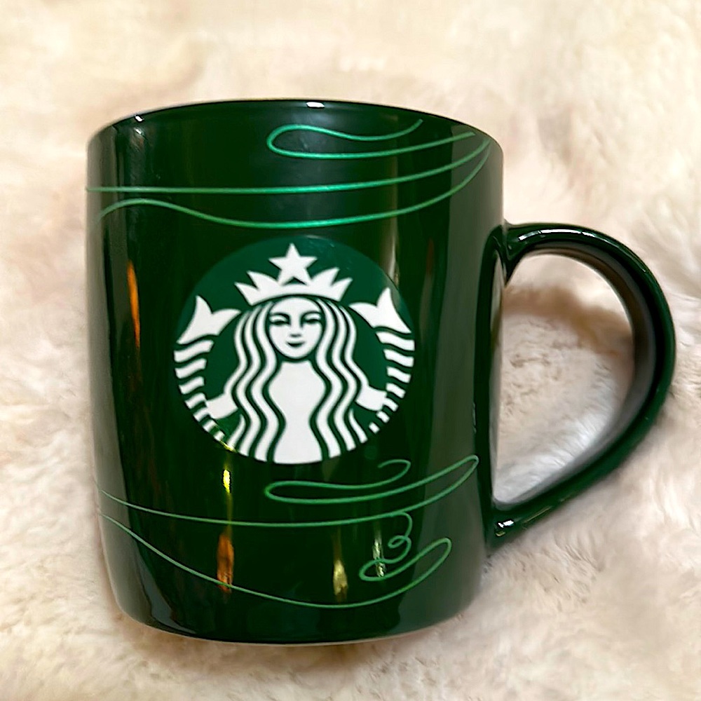 Starbucks siren logo coffee mug